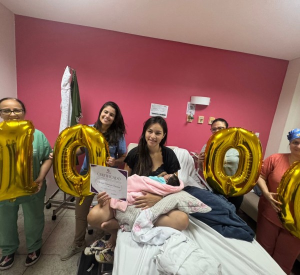 Nasce o bebê de número 1.000 na Maternidade Dona Iris